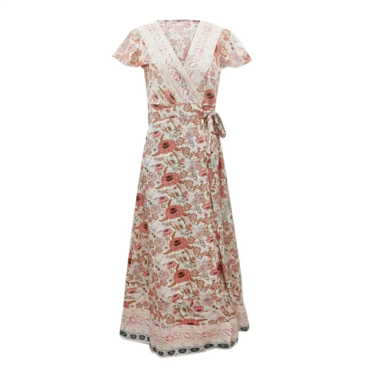 2024 Summer Leisure Hot Sale Holiday Printed Dress Sexy Long Dress Women's Wear - Lootquake