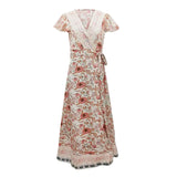 2024 Summer Leisure Hot Sale Holiday Printed Dress Sexy Long Dress Women's Wear - Lootquake