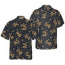 All Over Print Flame Dragon Pattern Hawaiian Shirts For Men Summer Short Sleeve Button Up Beach Shirts Blouse Mens Streetwear - Lootquake