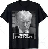 Trump 2024 I'Ll Be Back Elect Donald Trump 2024 Election Pure Cotton T-Shirt Vintage T Shirt Womens Tees Ropa Hombre Unisex - Lootquake