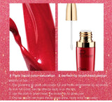 Diamond Shimmer Pearlescent Lip Gloss Waterproof Long Lasting Non-stick Cup Matte Glitter Liquid Lipstick Lip Glaze Lips Make Up