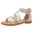 Large Size Summer Women 1cm Platform 2cm High Heels Sandals Lady Lightweight Solid Color Shoes Female Comfortable Roman Flats - Lootquake