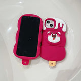 Ice Cream Cinnamoroll Bear Cartoon Rubber Soft Phone Case