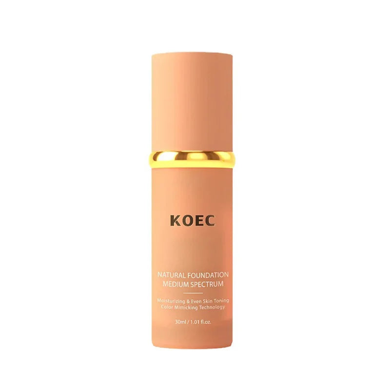 Fond de teint bionique 4 en 1, anti-cernes liquide, hydratant, couvrance totale, longue tenue, waterproof, spectre SPF50+, imite les couleurs
