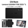 Tablette de jeu Lenovo Legion Y700 2025 8,8 pouces Snapdragon 8 Gen3/8 cœurs / Android 14 / 12 Go 256 Go / 16 Go 512 Go / Wi-Fi / Noir