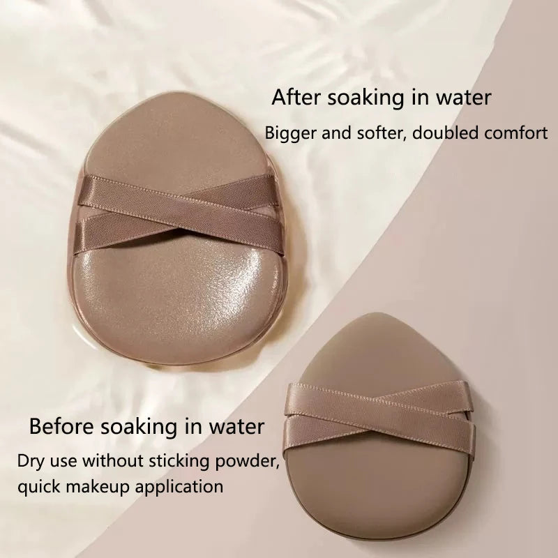 1/3/5/10pcs Double Side Cosmetic Puff Wet Dry-Use For Liquid Foundation Powder Women Make Up Tools Briolette Soft Powder Puff