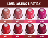 8 Colors Sandwich Moisturizing Lipstick Lip Stick Lip Gloss Long Lasting Moisturize Lipstick Lipgloss Lip Balm Makeup Cosmetics