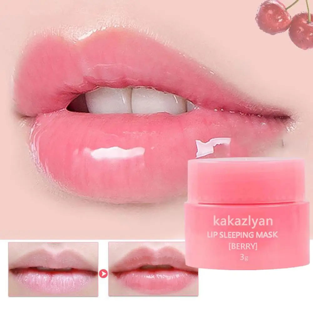 Baume à lèvres en gelée, parfum fruité, hydratant, brillant à lèvres, base de maquillage, estompe les rides des lèvres, anti-gerçures, soin des lèvres, rouge à lèvres