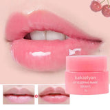 Baume à lèvres en gelée, parfum fruité, hydratant, brillant à lèvres, base de maquillage, estompe les rides des lèvres, anti-gerçures, soin des lèvres, rouge à lèvres