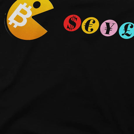 Cryptocurrency Newest TShirt for Men Bitcoin VS Fiat Round Collar Polyester T Shirt Hip Hop Birthday Gifts OutdoorWear - Lootquake