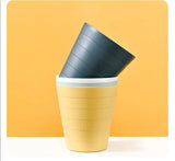 6L Small Waste Bin Desktop Garbage Trash Can Plastic Home Office Table Trash Can Dustbin Basket Household Sundries Barrel Box Y