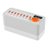 Altavoz Bluetooth 4 en 1 con LED de ruido blanco, ayuda para dormir con ruido blanco, luz nocturna con 8 sonidos de la naturaleza, humidificador de aromaterapia