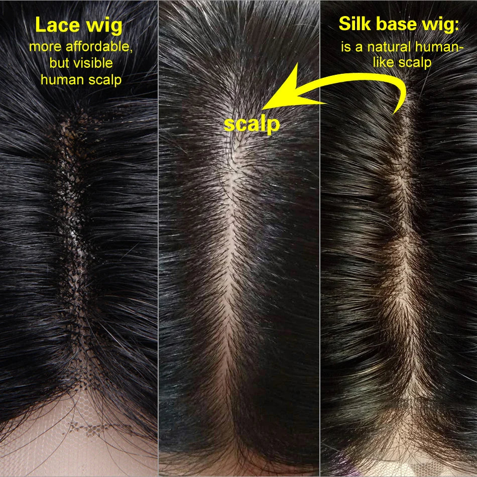 Body Wave Silk Top Full Lace Human Hair Wig | Pre-Plucked Brazilian Remy | 5x4.5 Silk Base