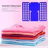 Kids Magic Clothes Folder T Shirts Jumpers Organizer Fold Save Time Clothes Holder Quick Clothes Folding Board Home Storage