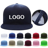 High-end Fashion Hip Hop Hat Custom Logo Men's and Women's Snapback Hat Team Activity Baseball Cap DIY Embroidery Custom Cap - Lootquake