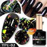 CNails No Wipe Gel Top Coat Clear Gel Base Coat Varnish Soak Off Flash Top Coat UV/LED Nail Art Accessories Matte Nail Polish