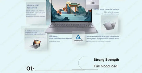 Lenovo ThinkBook 16+ 2025 R9 365/R 7H 350 32G 1T 32G + 1T 16-Inch 3.2K 165Hz Screen - Lootquake