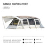 MOBI GARDEN Camping LS4 Tunnel Tent Living Shell Tent Large Blow Tent Invite Space Two Bedrooms