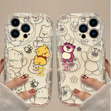 Disney WinniethePooh Strawberry Shortcake Bear Case For iPhone