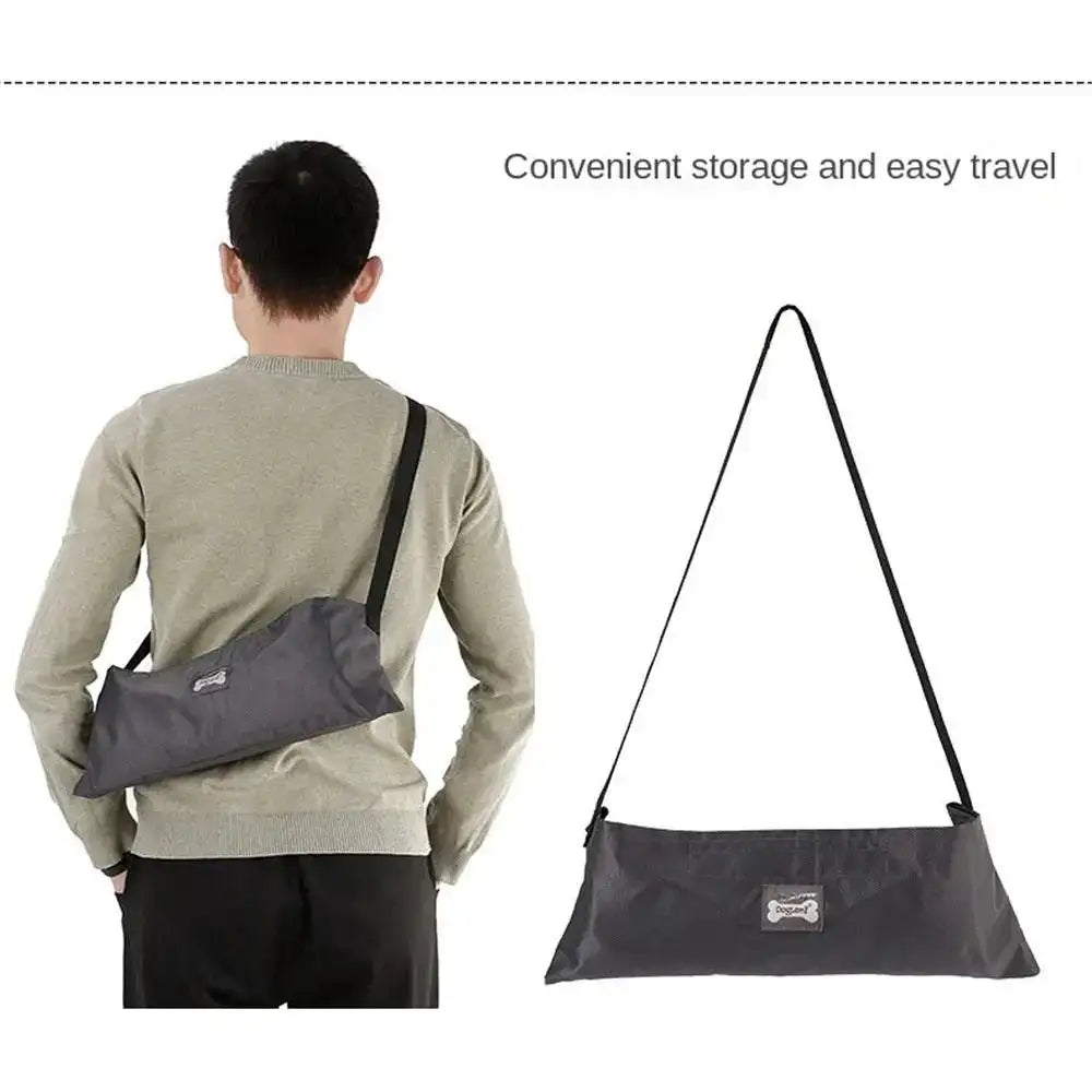 Foldable Pet Blanket Mat Waterproof Folding Washable Dog Sleeping Bag with Strap for Dog Travel Camping Accessories - Lootquake
