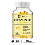 Vitamin D3 - Maintains Strong Bones and Teeth, Enhances Immunity, and Supports Muscle Growth