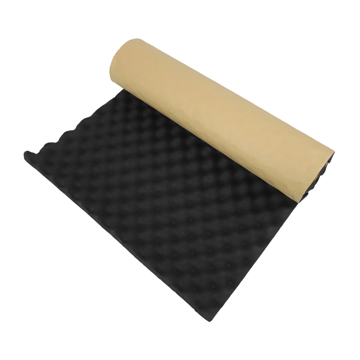 Mousse acoustique 100 x 50 cm pour isolation murale, voiture, studio, insonorisation, tapis d'isolation thermique et acoustique
