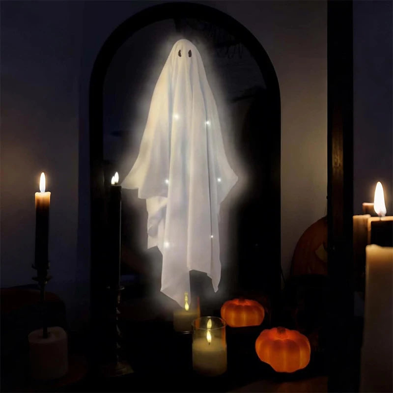 Halloween Hologram Ghost Mirror Spooky Scary Ghosts Indoor Decor Halloween Room Decor Hallowmas Party Supplies