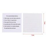 5Pcs Repair Tape TPU Waterproof Transparent Self Adhesive Inflatable Toy Pool Patches Outdoor Tent Jacket Patch Accessories - Lootquake