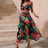 Y2K Bikini Crop Tops Long Dress Sexy Set for Women Summer Fashion Two Pieces Skirt Beach Style Floral Print Midi Sexy Boho Sets - Lootquake