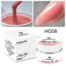 30ML Hard Gel For Nail Extension Milky White Builder Constructor Gel Self Leveling Reinforcement Nail Gels Camouflage Manicure