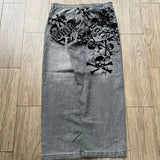 Retro southpole jeans skull watermark loose jeans men women y2k harajuku gothic hip hop skateboard pants street wear mom jeans - Lootquake