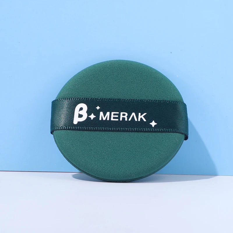 1 esponja cosmética redonda, cuadrada y triangular, suave, seca y húmeda, de doble uso, con cojín de aire, para base de maquillaje, herramientas de maquillaje.