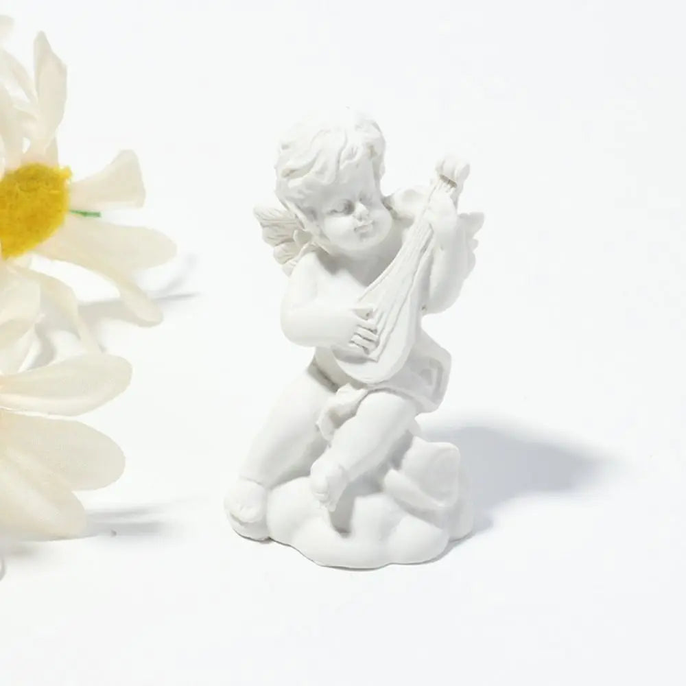 Crafts Peaceful Prayer Home Decoration Photo Props Garden Ornaments Character Sculpture Cupid Angel Statue Desktop Figurine