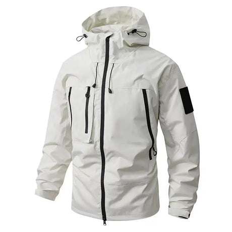 Autumn Men's Mountain Ski Jackets Outdoor Windbreaker Hiking Hooded Coats for Men Climbing Waterproof Jackets Raincoat Clothing - Lootquake