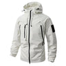 Autumn Men's Mountain Ski Jackets Outdoor Windbreaker Hiking Hooded Coats for Men Climbing Waterproof Jackets Raincoat Clothing - Lootquake