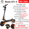 EU Stock Newest Blade GT II 60V 26Ah Blade GT+ II 60V 35Ah Dual Motor 1600W*2 Newest Blade GT/GT+ II Electric Scooter
