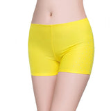 Belly Dance Safety Shorts Women's Belly Dance Clothes Leggings Tight-fitting Stretch Safety Pants with Diamonds Short Pants