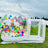 Inflatable bubble house PVC tent includes blower/protective carpet/PVC repair glue/air pump/colorful balloons/free shipping - Lootquake