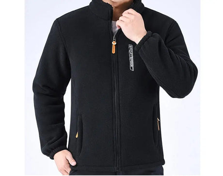 DIMUSI Winter Men's Polartec Jackets Casual Male Outwear Velvet Windbreaker Jackets Mens Soft Fleece Warm Jackets Brand Clothing - Lootquake