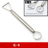 Stainless Steel Clay Sculpture Scraper Ceramic Finishing Blank Tool DIY Pottery Handicrafts Fine Carving Oil Clay Model Scraper