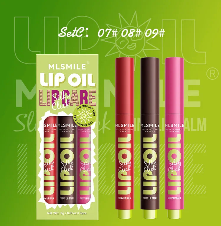 Lipstick Moisturizing Solid Lip Rouge Hydration Lip Gloss 1 set Red Pink Long Lasting Waterproof