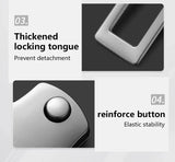 Car Seat Belt Clip Extender Customization Emblem Accessories For Jeep Wrangler JL JK Grand Compass Gladiator Cherokee Renegade - Lootquake
