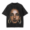 Retro Sades Singer Washed T Shirts Streetwear Hip Hop Novelty T-Shirt Tees Tops Men Women Cotton Harajuku Summer - Lootquake