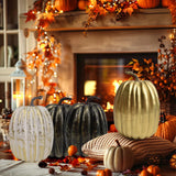 Halloween Pumpkin Decor Artificial Style Thanksgiving Day Dining Table Central Kitchen Decor Supplies Fall-Themed Wedding Decor