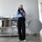 American New Detachable Design Sense Tooling Jeans Female Y2K Fashion Gothic Retro High Street Straight Small Vibe Waisted Pants - Lootquake