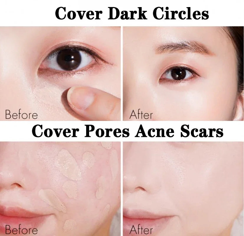 BB Cream Matte Foundation High Coverage Concealer Corrector Anti Dark Circle Whitening Cream High Quality Professional Makeup
