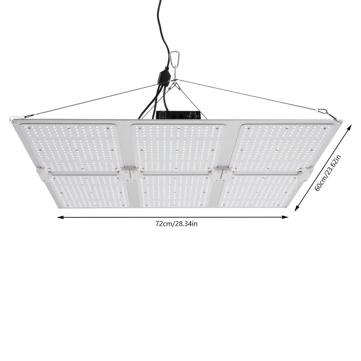 1200W IP65 LED Grow Light Indoor Grow Lamp Waterproof Board Panel Full Spectrum For Greenhouse Plants Flower Bloom Grow Tent - Lootquake