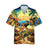 3D Print Hula Girl Graphic Beach Shirts For Men Casual Short Sleeve Hawaiian Dancer Blouses Aloha Beach Button Shirts Mens Tops - Lootquake