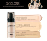 Base de maquillaje líquida profesional para rostro, cobertura total, corrector, hidratante, control de grasa, base de maquillaje, iluminador, maquillaje facial.