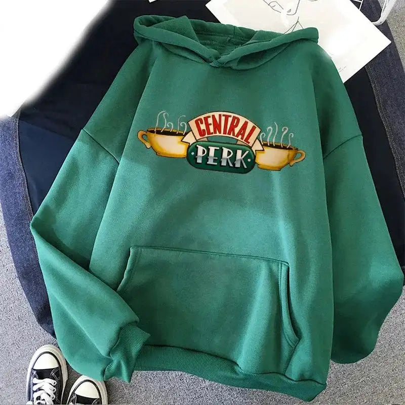 Funny Cartoon Friends Tv Show Hoodies Printed Men Woman Fashion Hoodie Hooded Sweatshirts Pullovers Unisex Tracksuits Clothing - Lootquake